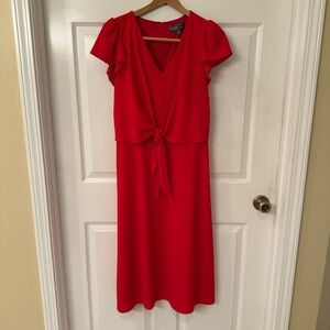 Red dress. Size 6.